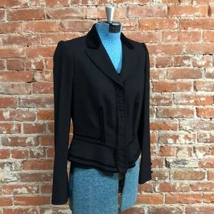 Ralph Lauren Victorian Velvet Accent Jacket 10